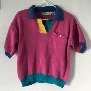 Vintage 80s knit top